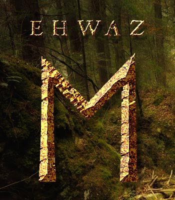 Ehwaz Futhark-Rune