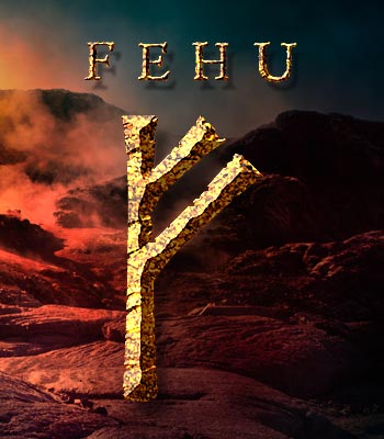 Fehu Futhark-Rune