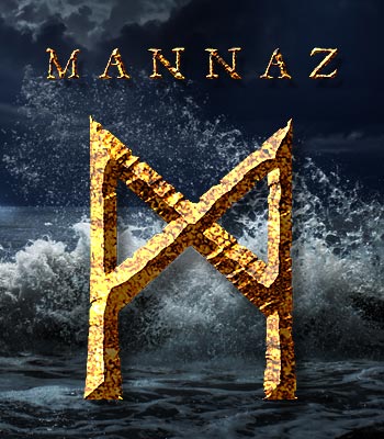 Mannaz Futhark-Rune