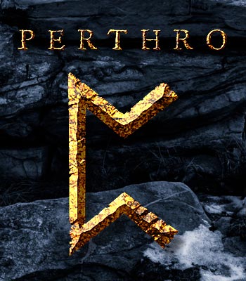 Perthro Futhark-Rune