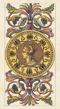Das Ass der Münzen im Classical Tarot