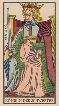 Tarot und Die Königin der Schwerter für Genauigkeit und Vielseitigkeit