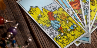 Die Sechs der Kelche | Tarotkarte - Kleine Arkana